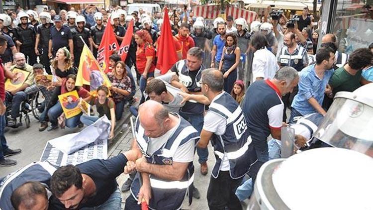 İzmirde Kobani arbedesi: 36 gözaltı