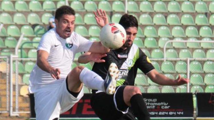 Denizlispor, Giresunda 1-0dan 2-1 geriye düşünce 1 puana şükretti