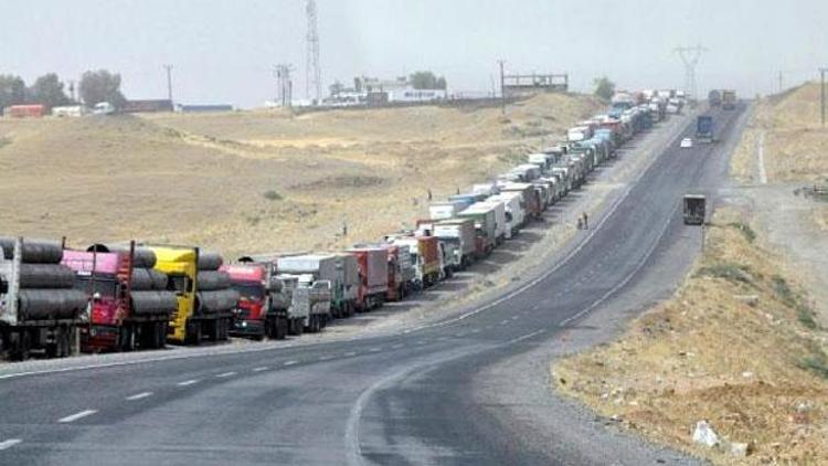 Irak ve İrana yapılan TIR taşımacılığında büyük düşüş