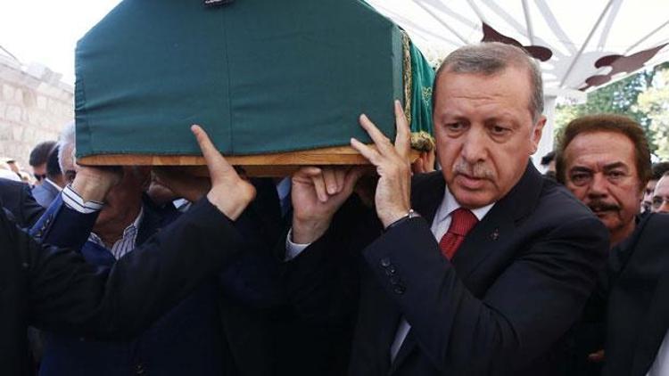 Erdoğan, avukat İnci ile iş adamı İbrahim Cevahirin cenaze namazlarına katıldı