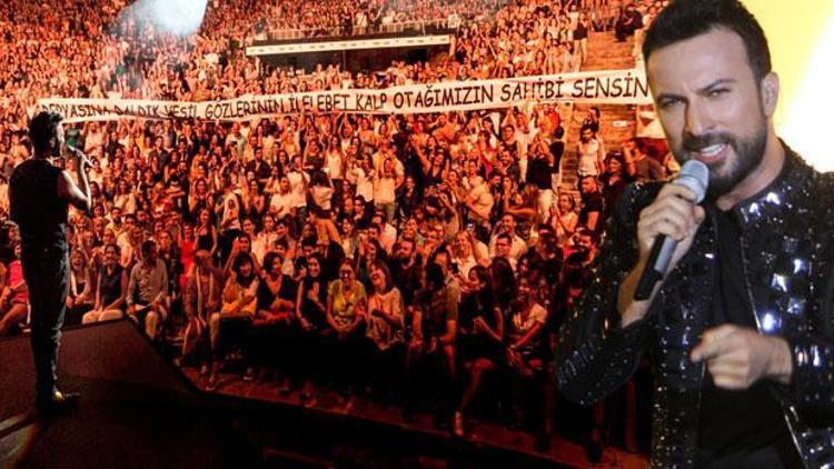 Tarkan, Harbiyedeki üçüncü konserini verdi