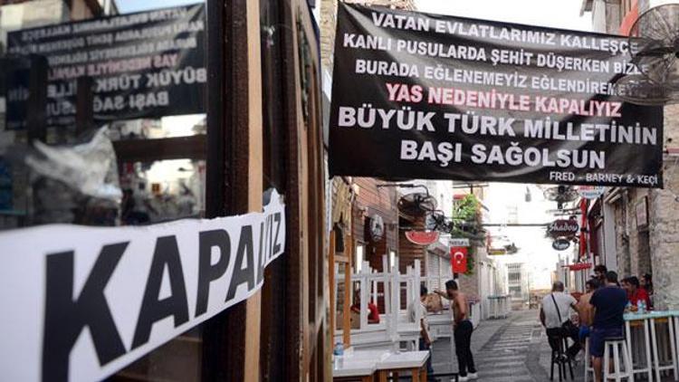 Bodrum ve Marmariste eğlence mekanları 3 gün kapalı