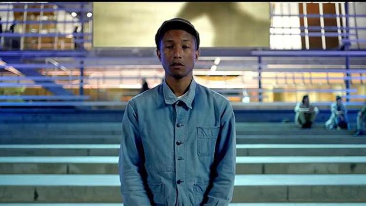 Pharrell Williams Freedom klibi 15 milyon kez tıklandı