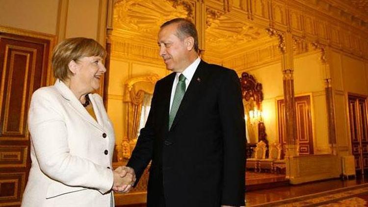 Merkel-Erdoğan görüşmesi başladı