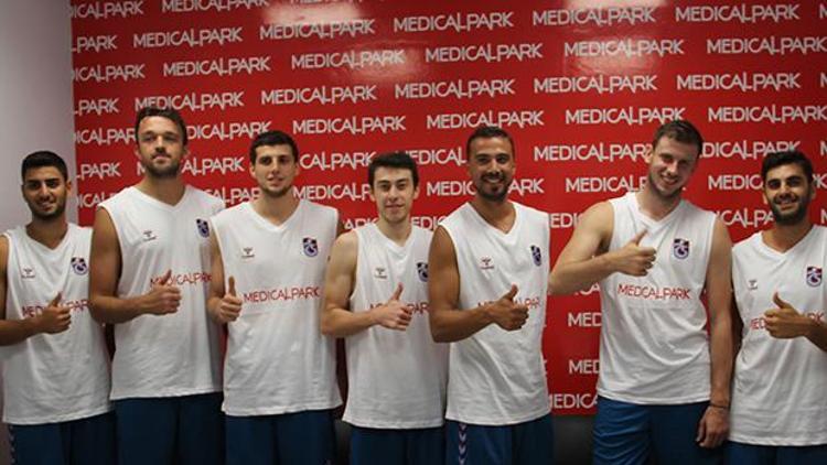 Trabzonspor Medical Park Basketsol Takımı sağlık kontrolünden geçti