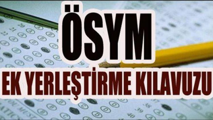 2015 ÖSYM LYS ek yerleştirme başvuruları başladı Üniversite taban puanları ve kontenjan bilgileri