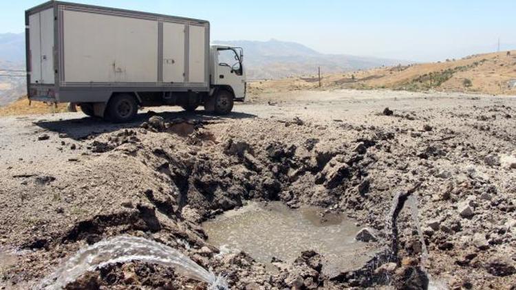 Şırnakta askeri araca bombalı tuzak