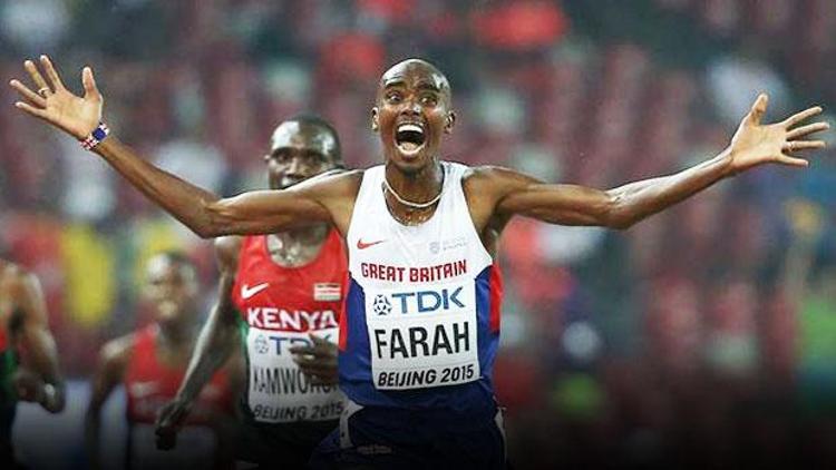 15. Dünya Atletizm Şampiyonasında 10 bin metrede zafer Mo Farahın