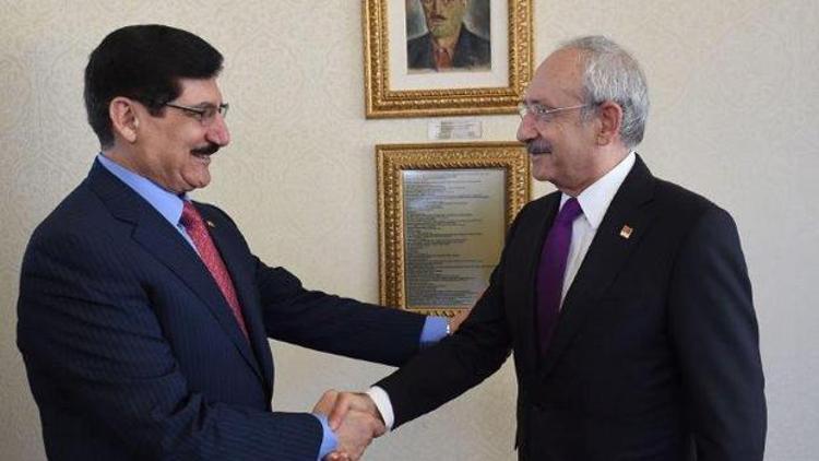 Kılıçdaroğlu, Kuzey Iraktan gelen KDP heyeti ile görüştü