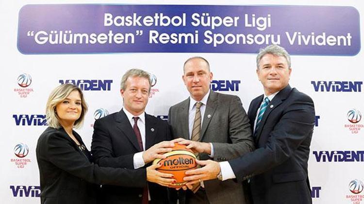 Basketbol Süper Liginin yeni sponsoru Vivident oldu