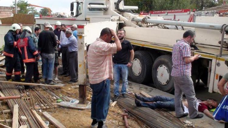 Çekmeköy’de inşaatta çökme: 3 yaralı
