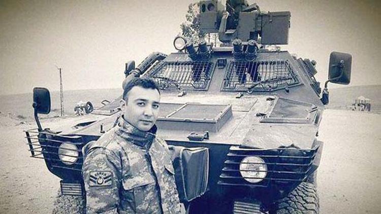Zırhlı araçta beyin kanaması geçiren uzman çavuş Aykut Karaca şehit oldu
