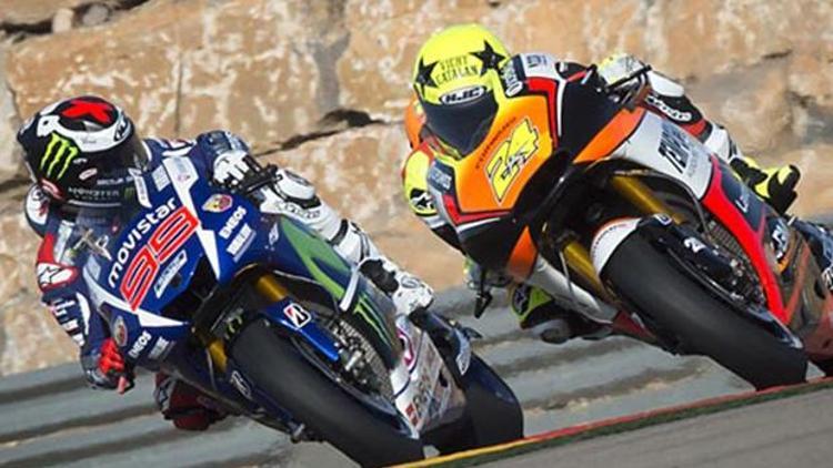 MotoGPde heyecan İspanyada sürecek