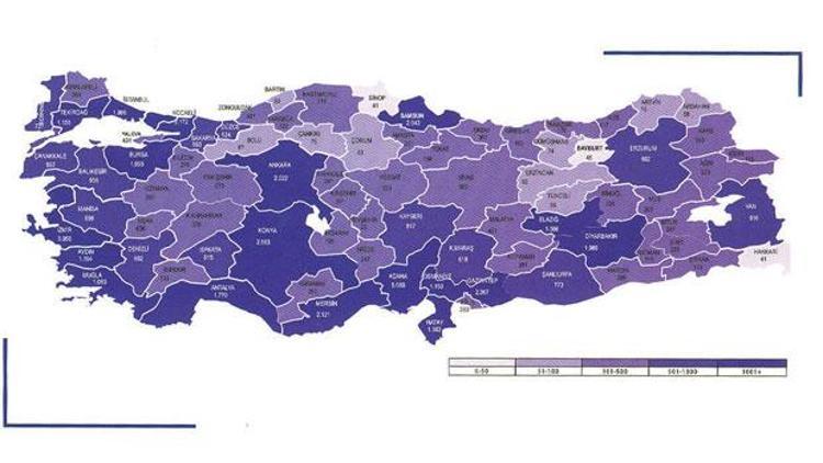 Türkiye’nin uyuşturucu haritası