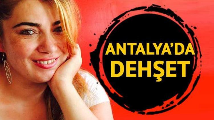 Antalyada kadın cinayeti