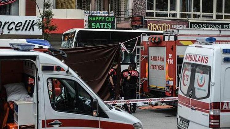 Ankarada katliam gibi kaza