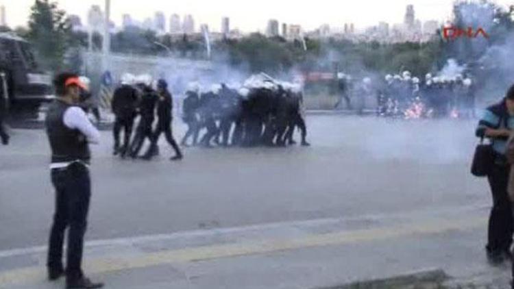 ODTÜden Saraya yürüyüşe müdahale