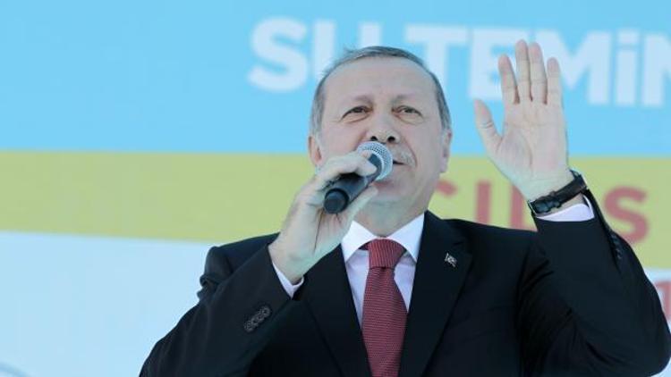 Cumhurbaşkanı Erdoğan: Güneydekiler isterse adını barış suyu koyar, onlara da veririz