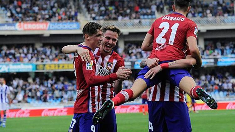 Atletico Madrid zirve takibini sürdürüyor