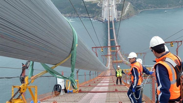 İzmit Körfez Köprüsüne 5 ay kaldı