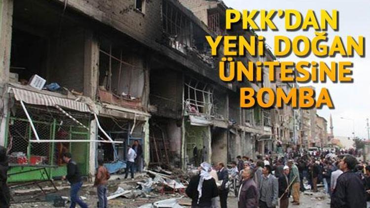 PKKdan hastaneye bile bomba