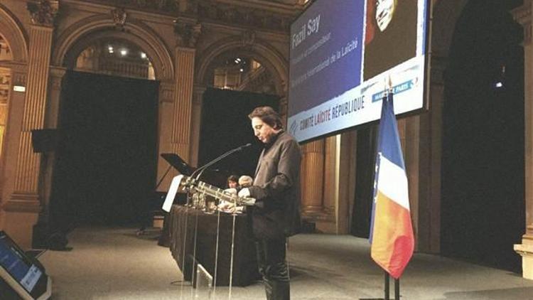 Fazıl Saya Fransadan Laiklik Ödülü