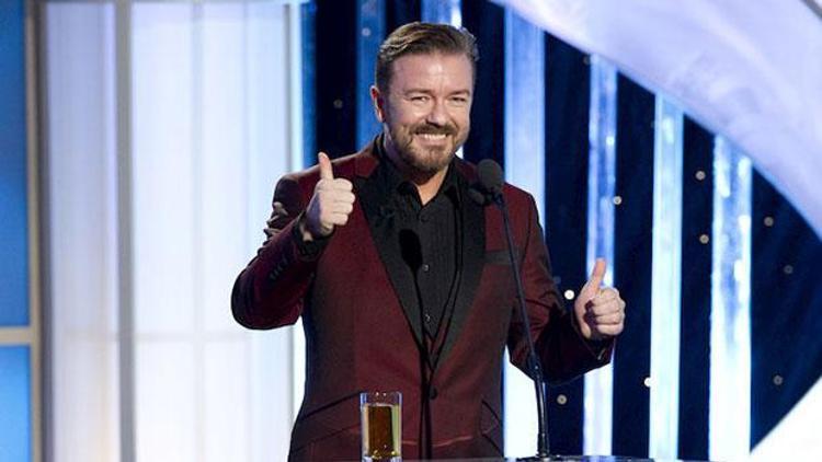 Ricky Gervais Altın Küre yeminini bozdu