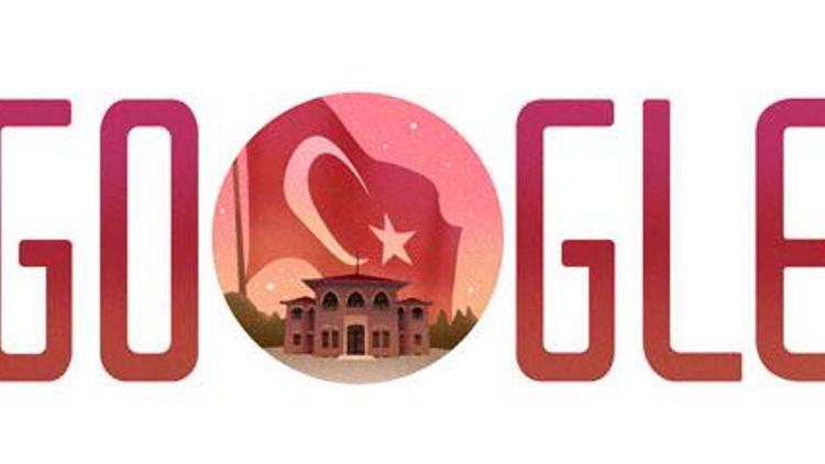 Googledan 29 Ekim Cumhuriyet Bayramı doodleı