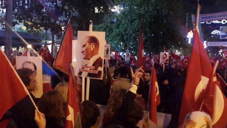 Cumhuriyet coşkusu Bağdat Caddesi’nde