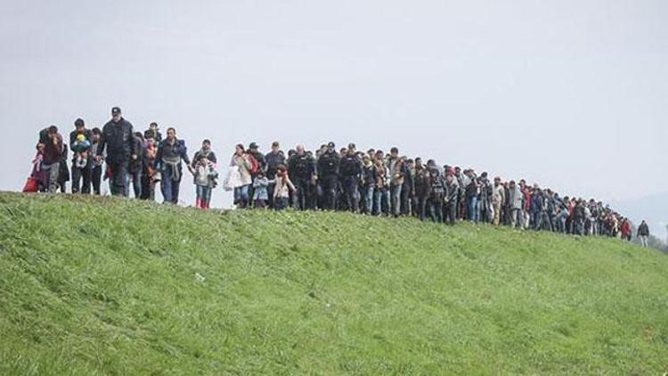 Slovenyaya giren sığınmacı sayısı 100 bini geçti