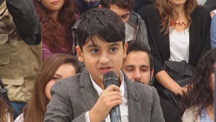 9 yaşındaki Yamaçtan Kılıçdaroğluna zor soru