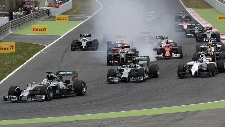 Formula 1de heyecan Meksikada sürüyor