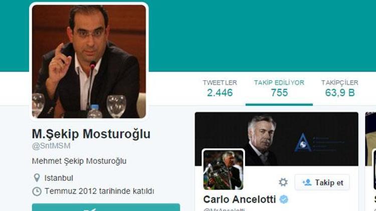 Şekip Mosturoğlu, Ancelottiyi takibe aldı