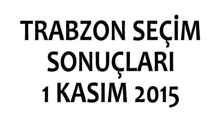 Trabzon seçim sonuçları 1 Kasım 2015 (milletvekili listeleri)