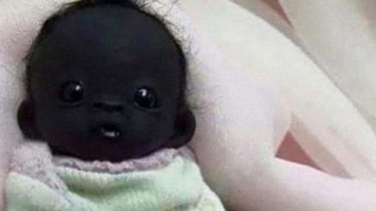 Dünyanın en siyah bebeği iddiası