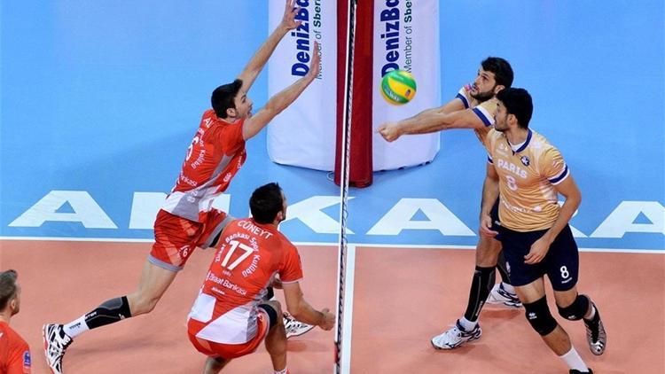 Ziraat Bankası: 3 - Paris Volley: 0