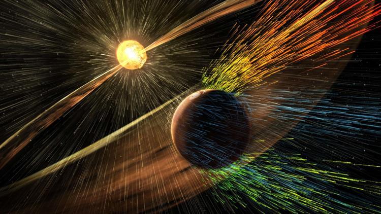 NASA: Marsın atmosferini Güneş yok etti
