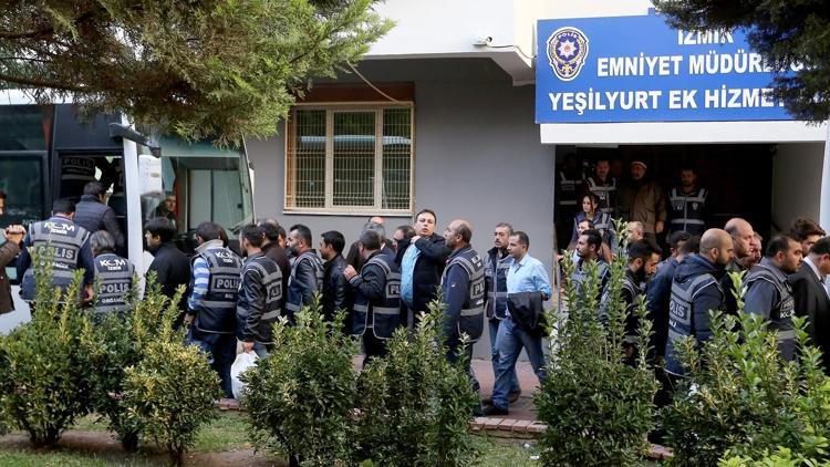 İzmirdeki operasyonda gözaltına alınan 36 kişiye tutuklama istemi