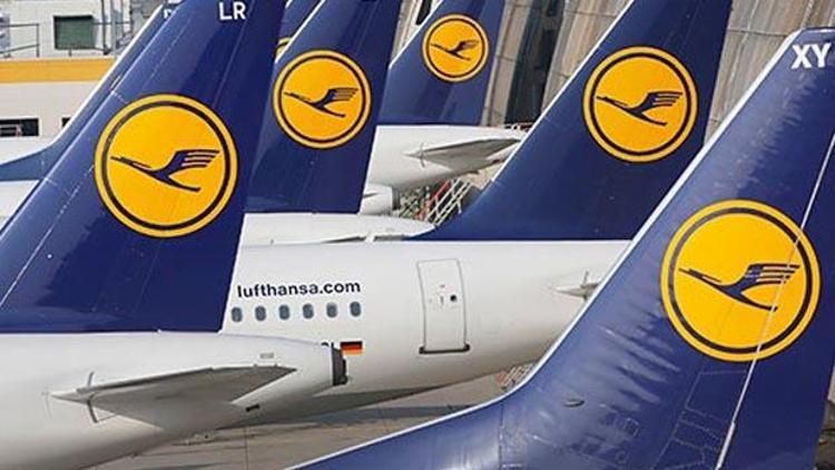 Lufthansada uçuşlarını durdurdu