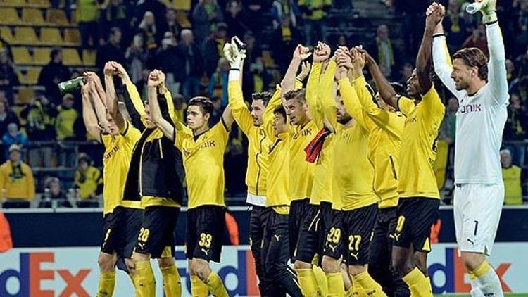 Dortmund, tur biletini 4 golle aldı