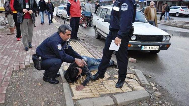 Alkollü Suriyeli polisi harekete geçirdi