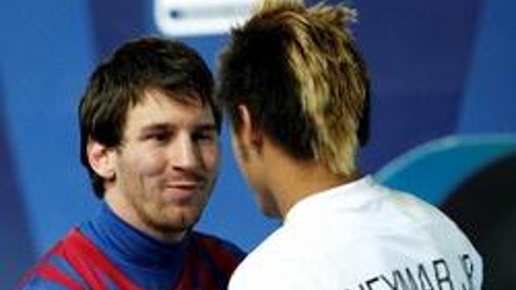 İki yıldız bir arada: Messi - Neymar