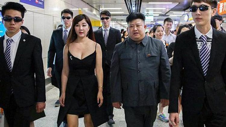 Kuzey Kore liderine benzemek için bıçak altına yattı