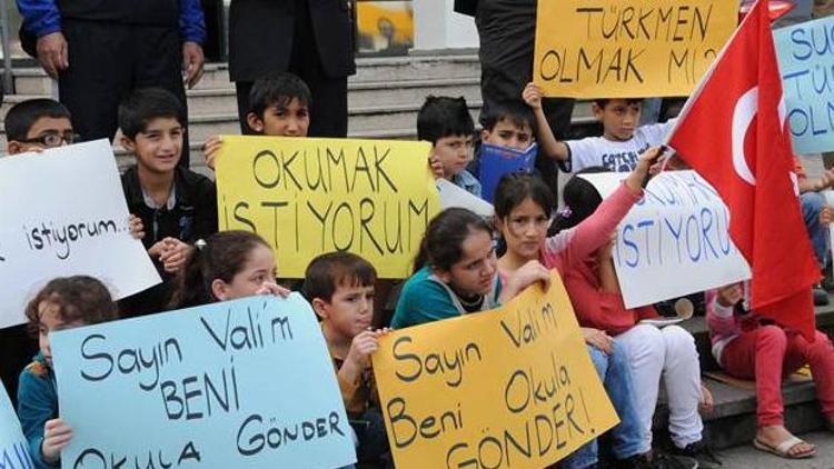 Iraklı Türkmen çocukların eğitimi için eylem