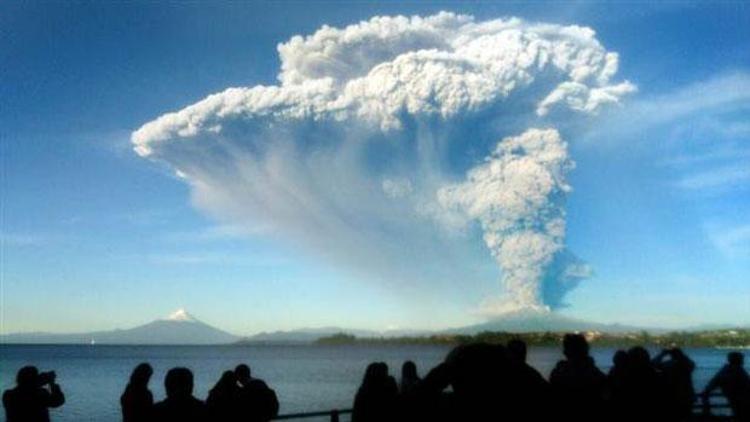 Şilide volkan patlaması