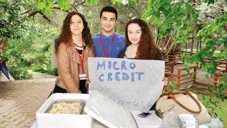 Lisede mikrokredi kulübü kurdu