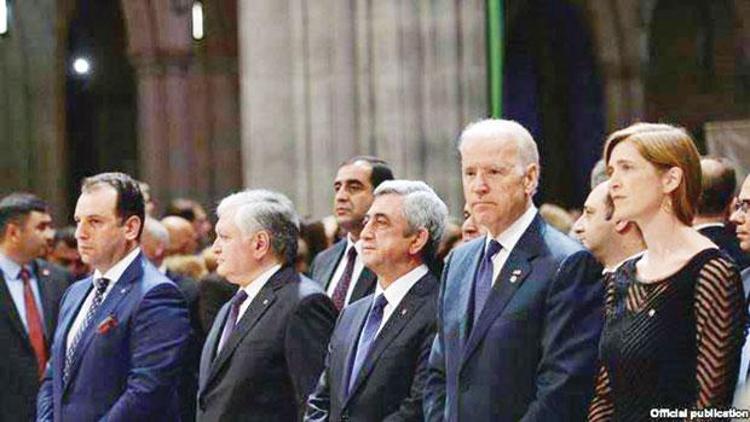 ABD Başkan Yardımcısı Joe Biden 1915 töreninde