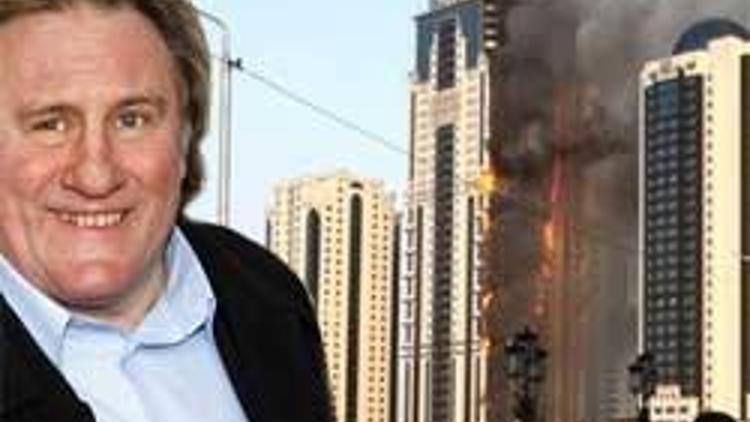Depardieu’nün Çeçenistan’daki dairesi yandı