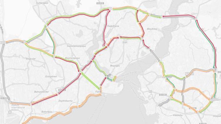 İstanbul trafiği 1 yıl içinde değişti