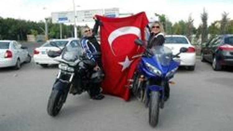 Balkan ülkelerini motosikletle gezecek